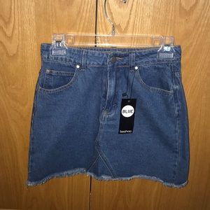 Denim skirt